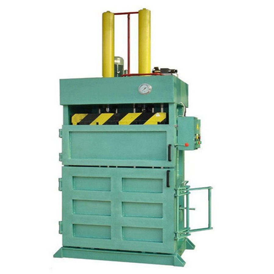 Scrap Metal Compactor Pet Paper Box Plate Press Baler Machine