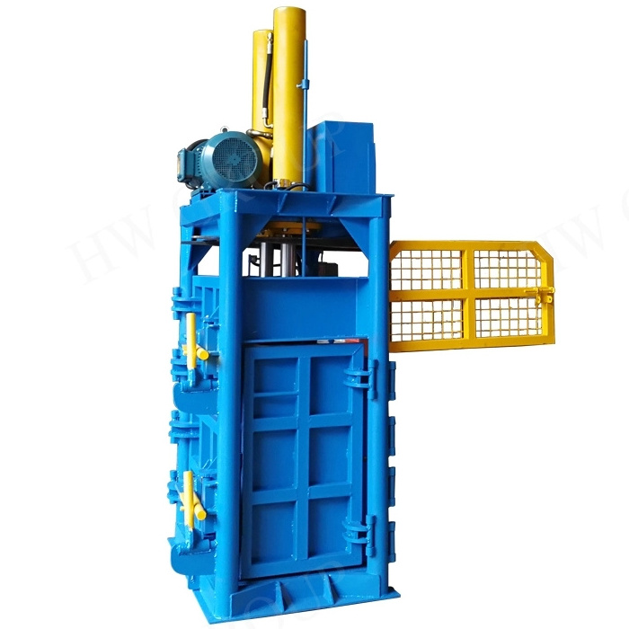 Scrap Metal Compactor Pet Paper Box Plate Press Baler Machine