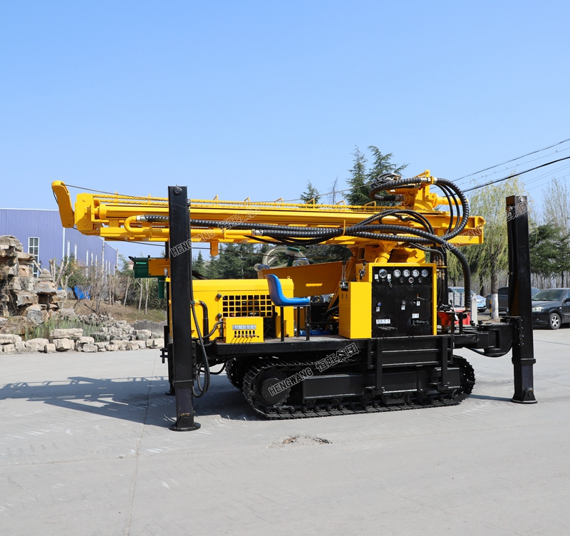 Land Based Drilling Rigs DTH 400 Mounting Bore Well Rig