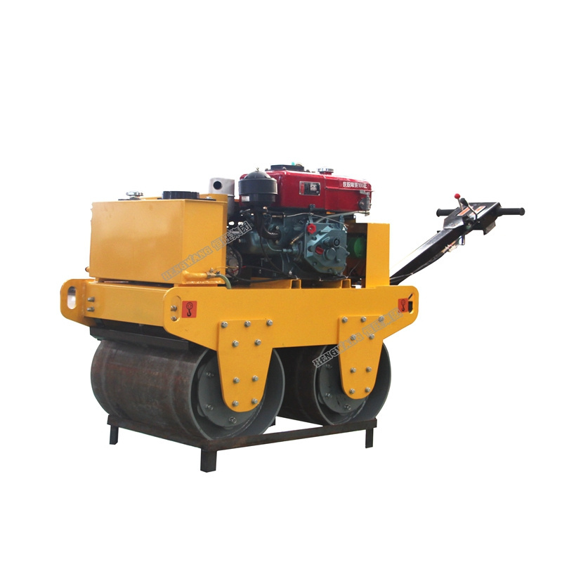 land floor vibro hand tire asphalt pedestrian new road roller price - LUHENG