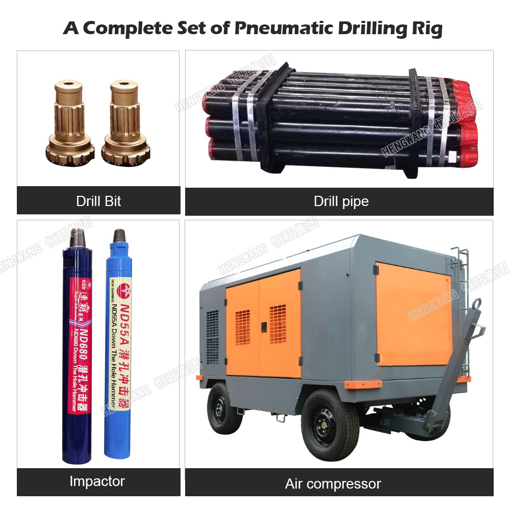 track-mounted water well drilling rig deep ground crawler drilling rig machine portable water well drilling rigs for soil test