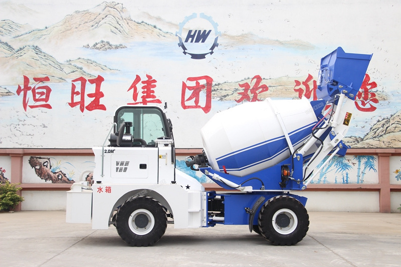 Foam concrete mixer / self loading concrete mixer truck / concrete pump mixer truck