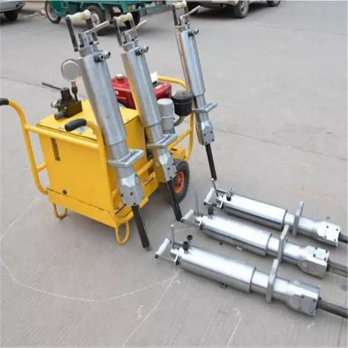 Top quality hydraulic concrete stone rock splittering breaking machine for stone drill project