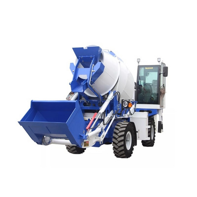 Foam concrete mixer / self loading concrete mixer truck / concrete pump mixer truck