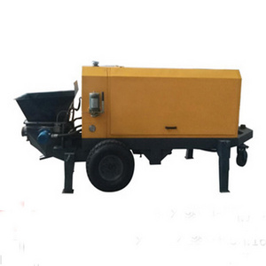 putzmeister pumpcrete trailer concrete pump