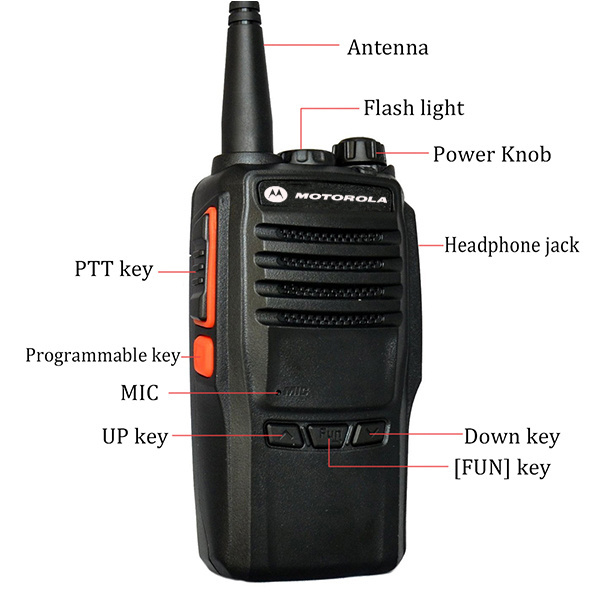 SMP-880 walkie talkie 10W VHF UHF in long distance handheld radio