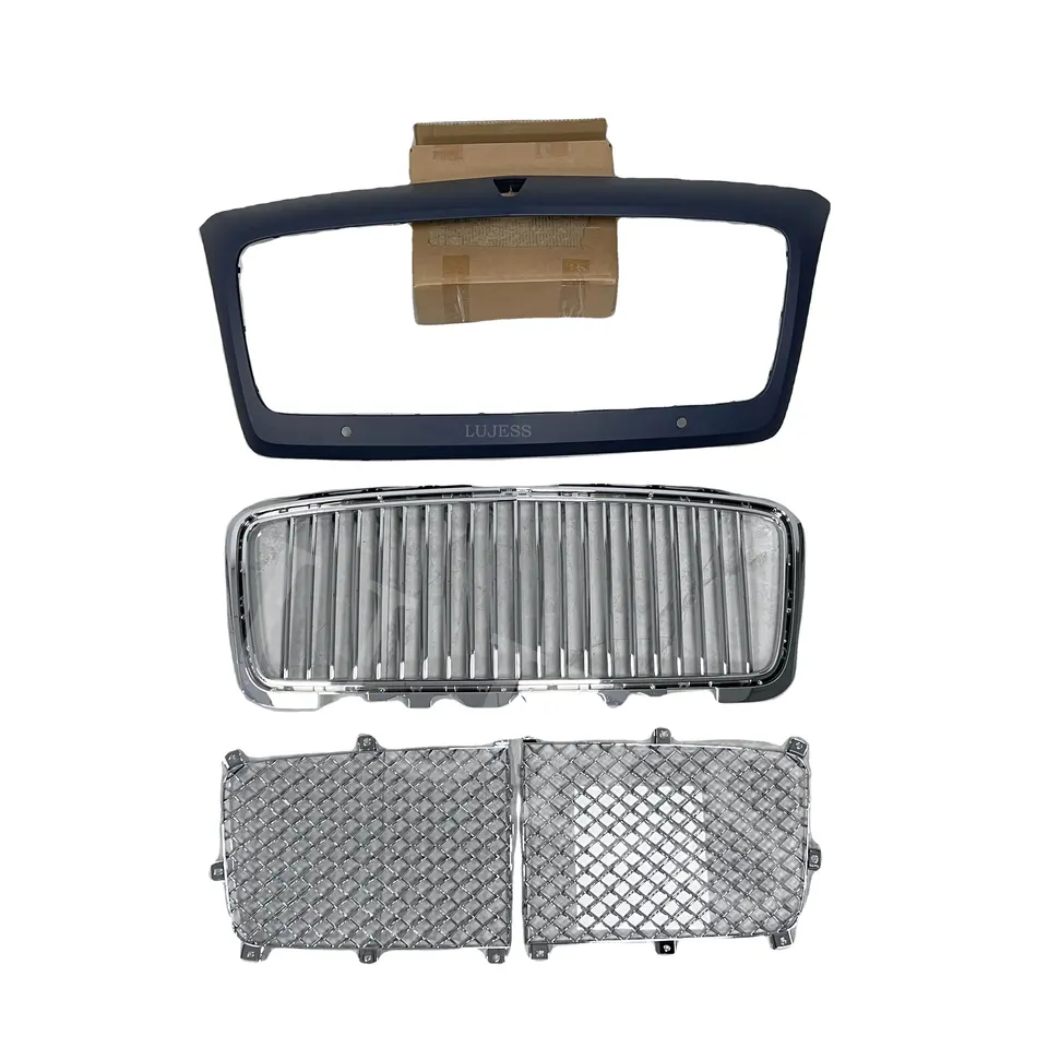 High Quality 2021 Fit For Bentley Flying Spur Front Grill 3SE853653 Car Radiator Main Grill Nets ABS and PP Mesh Style