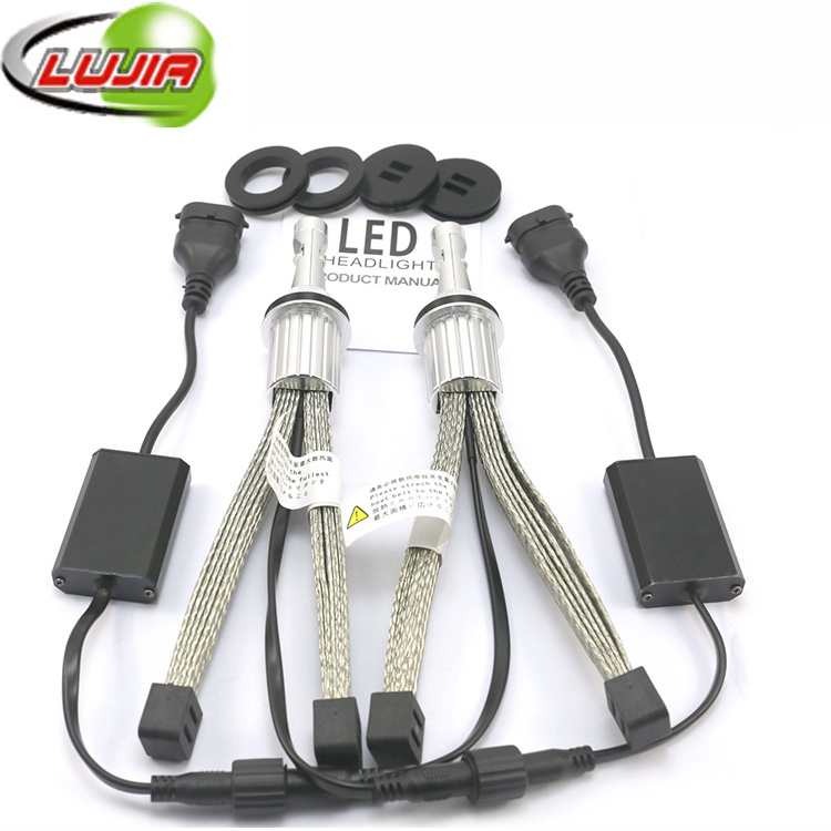 Guangzhou auto parts Car led head light Conversion Kit 40W 4800lm XHP50 chip L5 h11 led headlight