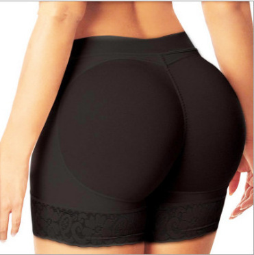 Women Lace Seamless Boyshort Slimming Pants Butt Lifter Booty Padded Butt Hip Enhancer Shaper Panties