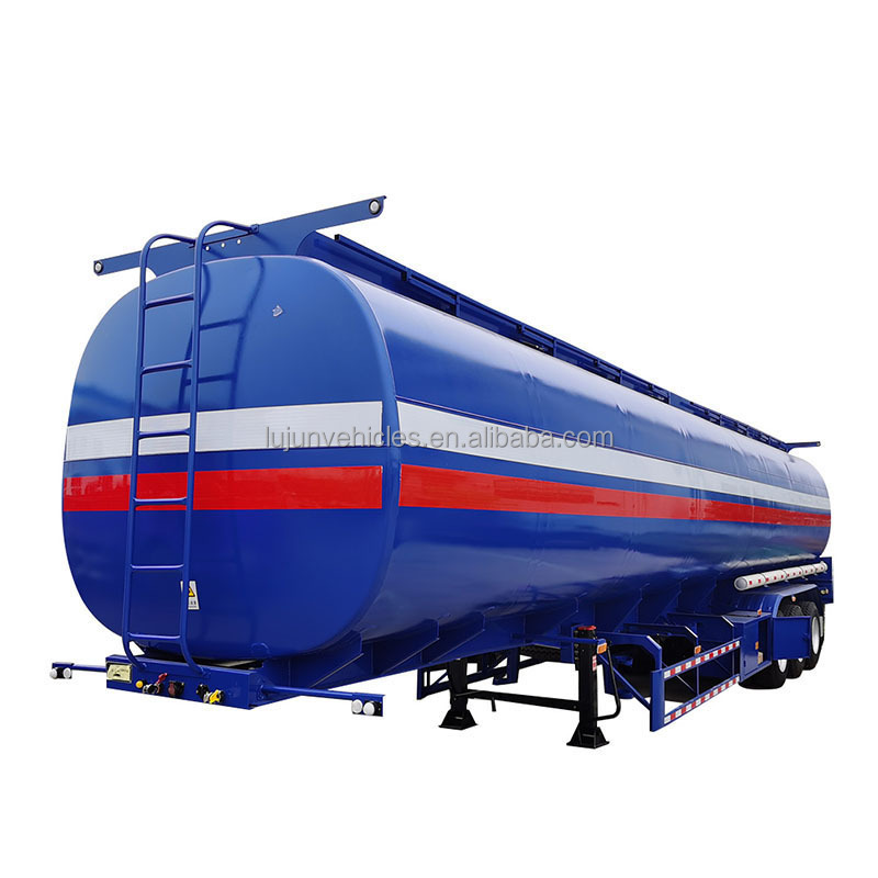 Brand new trailer truck fuel tank trailer 4 axle fuel tank truck trailers