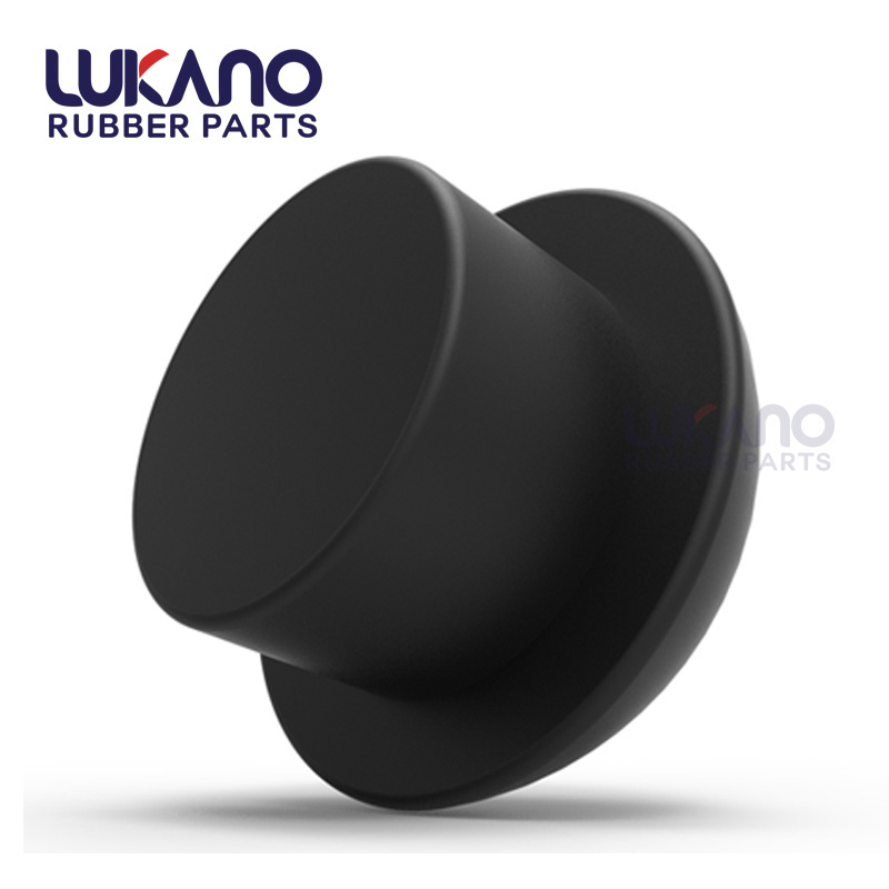 Solid Nitrile Neoprene EPDM silicone mushroom head rubber plug adapter