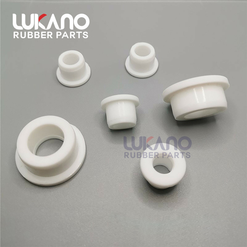 3/4'' Top hat grommet seal with thread  custom airtight seal automotive silicone rubber T-shaped cord grommet