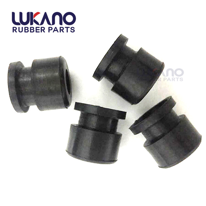 Anti slip durable custom rubber square pipe end cap grommet