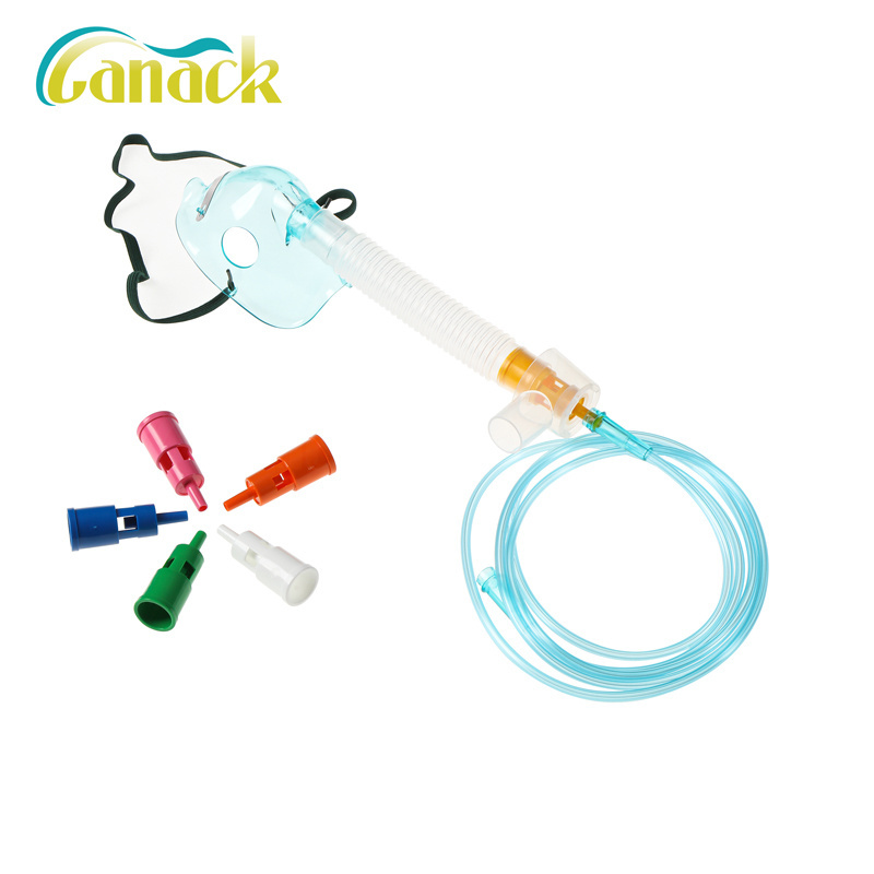 Medical disposable pvc aerosol infant nebulizer oxygen dome nebulizer mask with tube