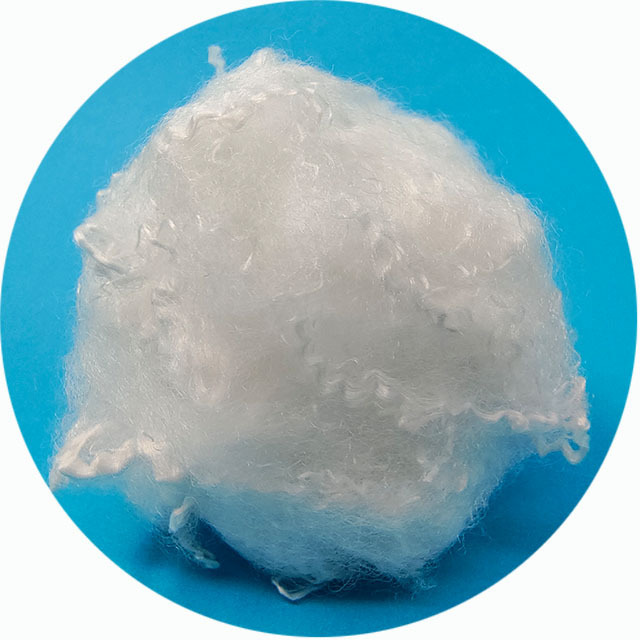 2D 51MM Recycled White Low melt Polyester Fiber