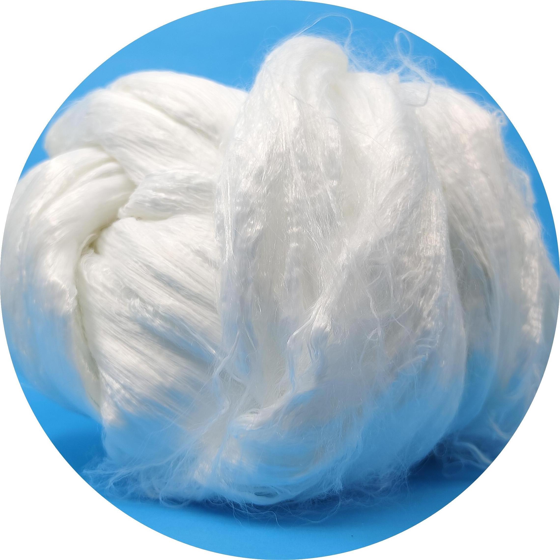 4.5D Bright Semi-Dull Nylon PA Fiber 6 Tow for Flocking