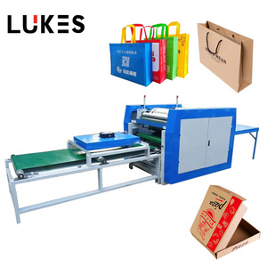 1-5 Colors Plastic Bag Pizza Box Flexo Corrugated Printing Printer Machine