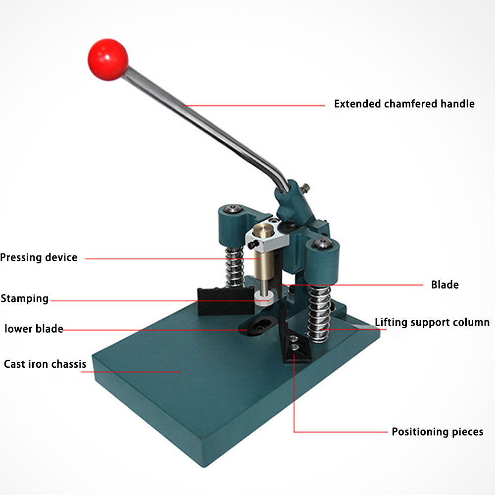 Factory Sale Manual Paper Card Presser Foot Book Round Corner Cutter Round Corner Cutting Machine Presser Foot Fillet Machine