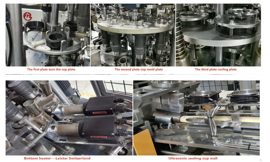 China Factory High Speed Paper Cup Machine Production Line Paper Bowl Coffee Tea Paper Cup Making Machine Price