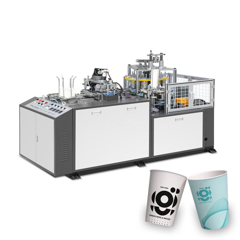 Pulp Molding Machine Ultrasonic Hot Sale Paper Tea Cup Making Machine With Beverages