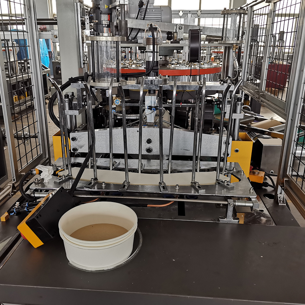 Pulp Molding Machine Ultrasonic Hot Sale Paper Tea Cup Making Machine With Beverages