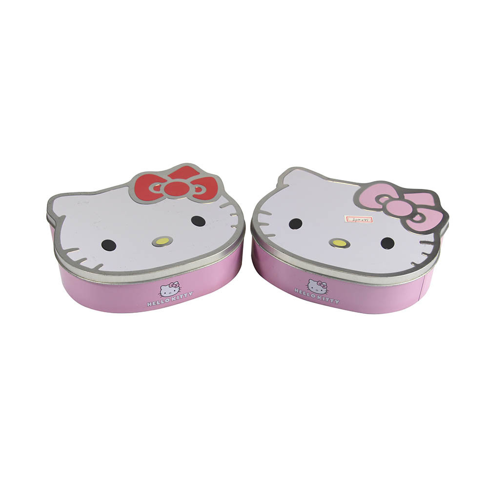 cookie tin Hello Kitty candy decrational tin box