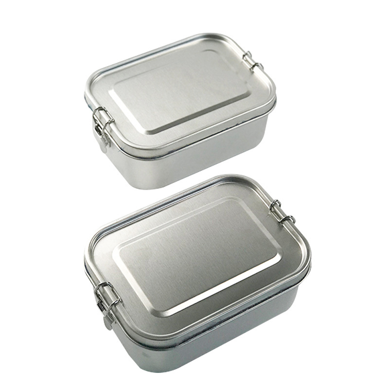 LULA Leak Proof 304 Stainless Steel Bento Lunch Box BPA Free Metal Container With Lid