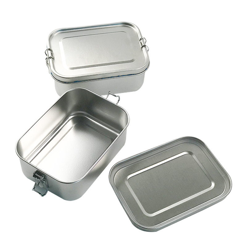 LULA Leak Proof 304 Stainless Steel Bento Lunch Box BPA Free Metal Container With Lid