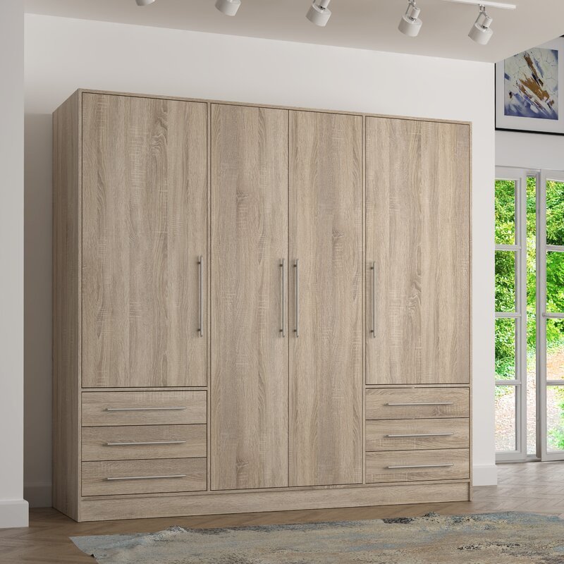 Wardrobe closet cloth storage bedroom furniture factory price wardrobe