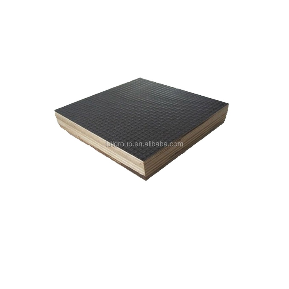 cheap prices black film faced plywood 18mm finger joint core with 2+2 layers veneer can with logo