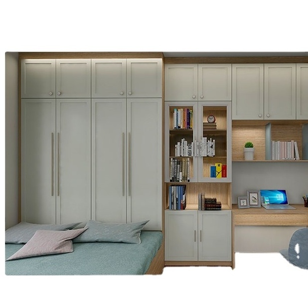 Customized Modern Home Bedroom Clothes Wardrobe Closet with doors