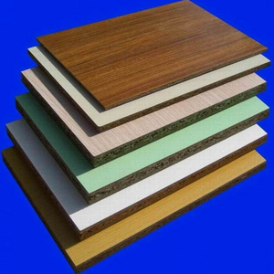 wood color Melamine particle board laminated chipboard