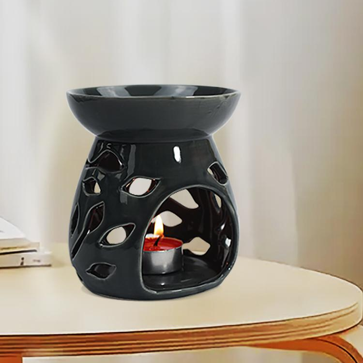 Ceramic Oil Burner Iridescent Wax Tart Ceramic Essential Oil Incense Burner Wax Burner Candle Warmer