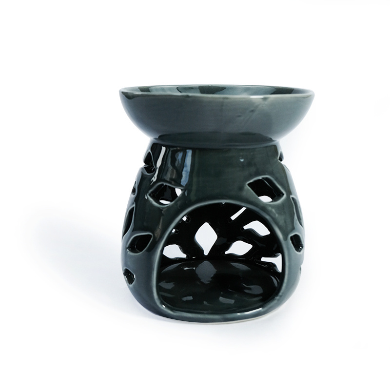 Ceramic Oil Burner Iridescent Wax Tart Ceramic Essential Oil Incense Burner Wax Burner Candle Warmer