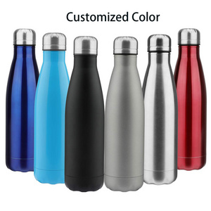 17oz double wall or single wall Custom Logo Stainless Steel Sport Cola Water Bottles