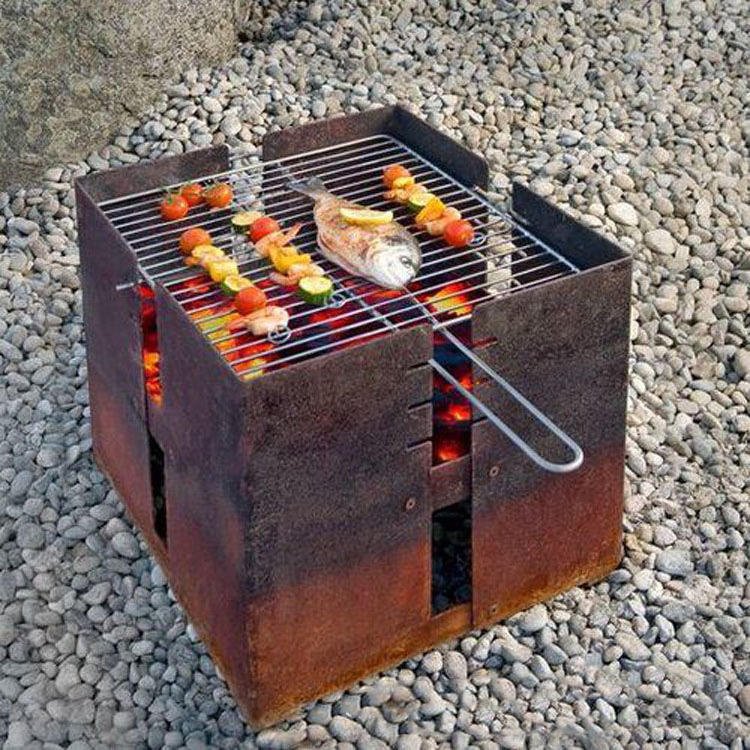 2023 City Bonfires Wood Pellet Camping Portable Fire Pit Outdoor