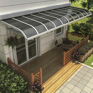 Custom 10x10 polycarbonate awning patio covering outdoor aluminium canopy roof