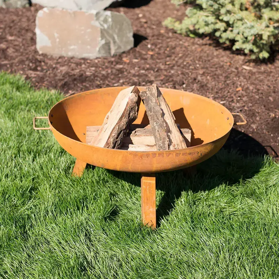 Outdoor Garden Fireplace Outside Wooden Burner Outdoor Charcoal Brazier Garden Fire Pit