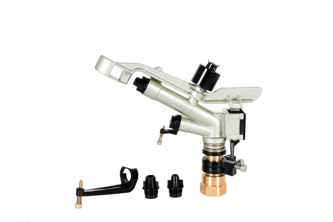 1-1/2'' Female Threaded Gear Drive Rotating Impulse Rain Gun Sprinkler Irrigation System Sprinkler Gun