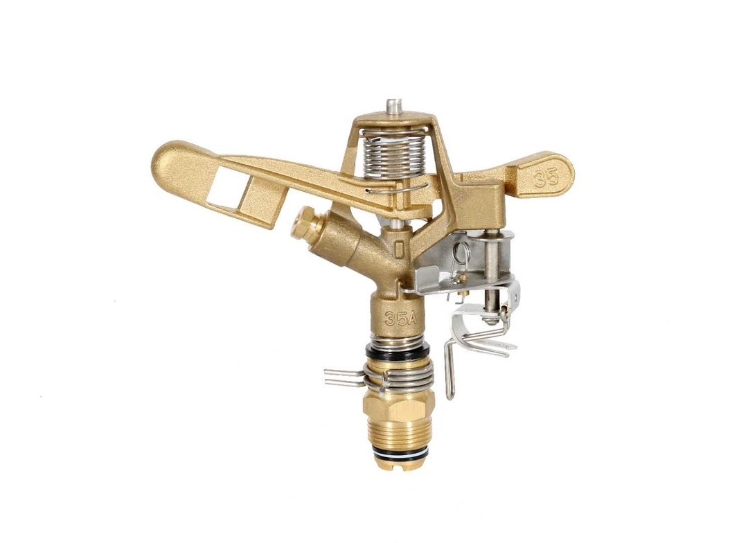 1-1/2'' Female Threaded Gear Drive Rotating Impulse Rain Gun Sprinkler Irrigation System Sprinkler Gun