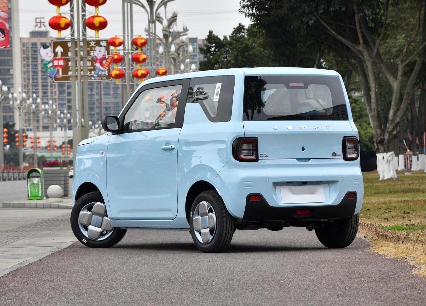 2024 Geely Panda Mini Electric Car 3-Doors 4-Seats 200km Low Price Pure Electc Aridult Household Mini Auto Fast Delivery