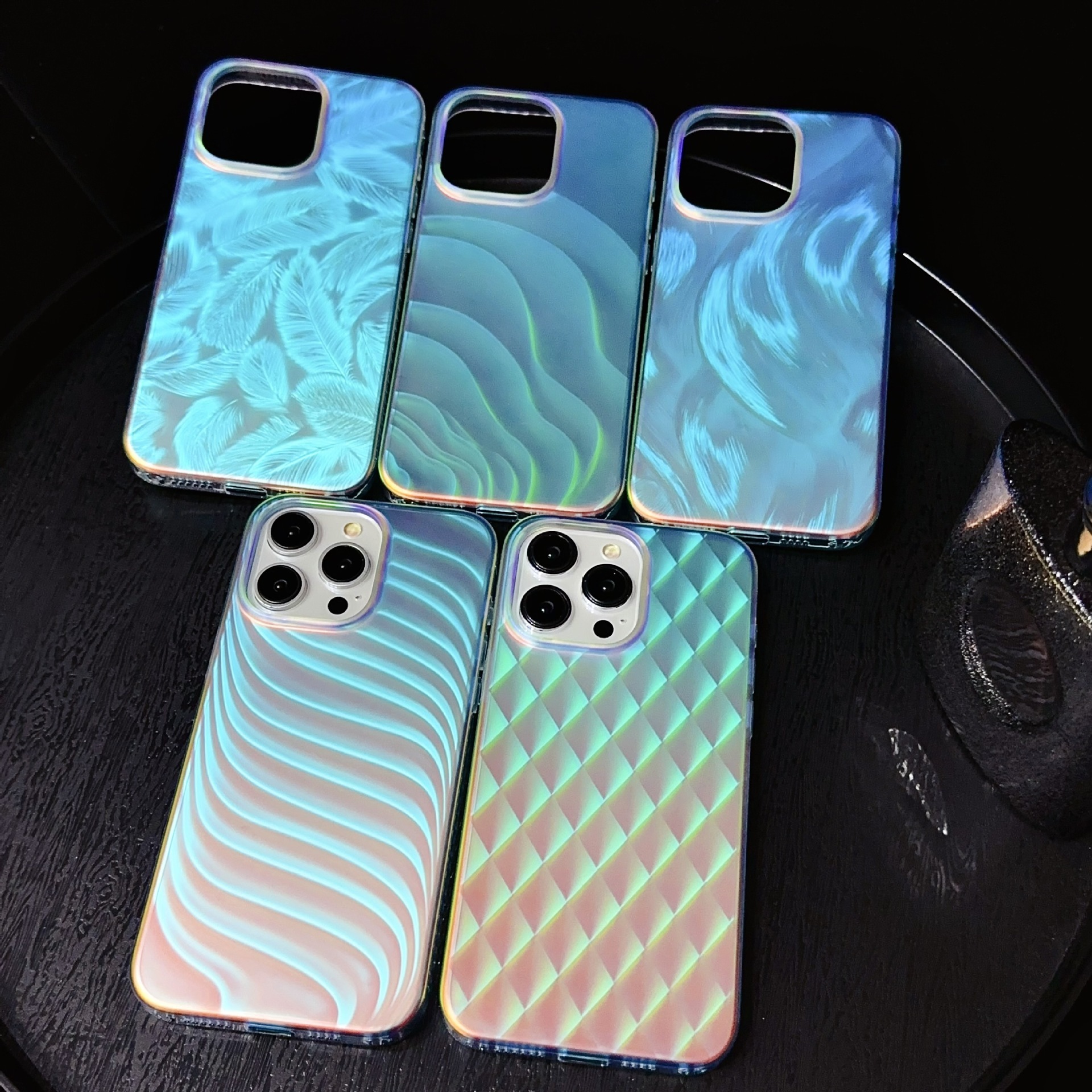 Frosted TPU Mobile Phone Case  Color Changing Rubber Case for iPhone 15 Pro Max 14 13 12