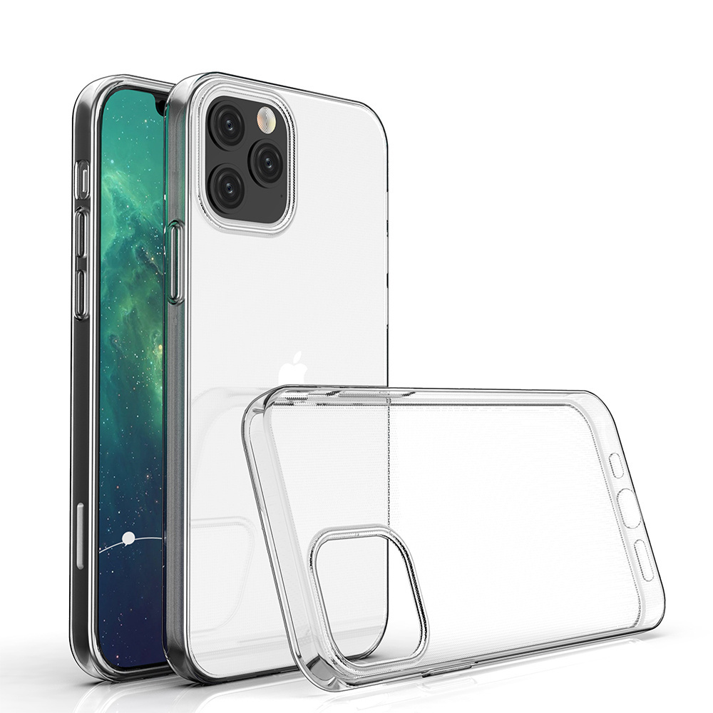 Ultra Slim Fit Clear Case for iPhone 13 Pro Max TPU Mobile Phone Protective Cover for iPhone 12 XR XS 11 Pro Max 7 Plus 8 Plus