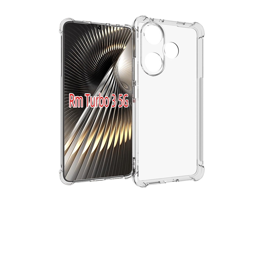 For Redmi Turbo 3 5G Ultra Thin Silicon Gel Phone Case, Clear TPU Bumper Flexible Cover For Xiaomi Poco F6