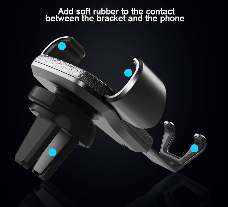 Cell Phone Holder for Car, Auto-Clamping Gravity Air Vent Car Mount Holder Cradle for iPhone 13 pro for Samsung Galaxy S22 A52