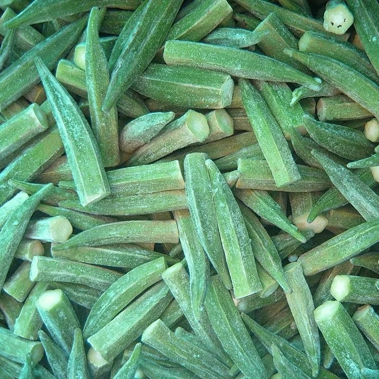 Certified Quality Professional Manufacture IQF Frozen Okra