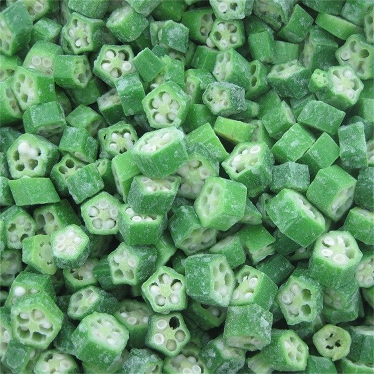 Certified Quality Professional Manufacture IQF Frozen Okra