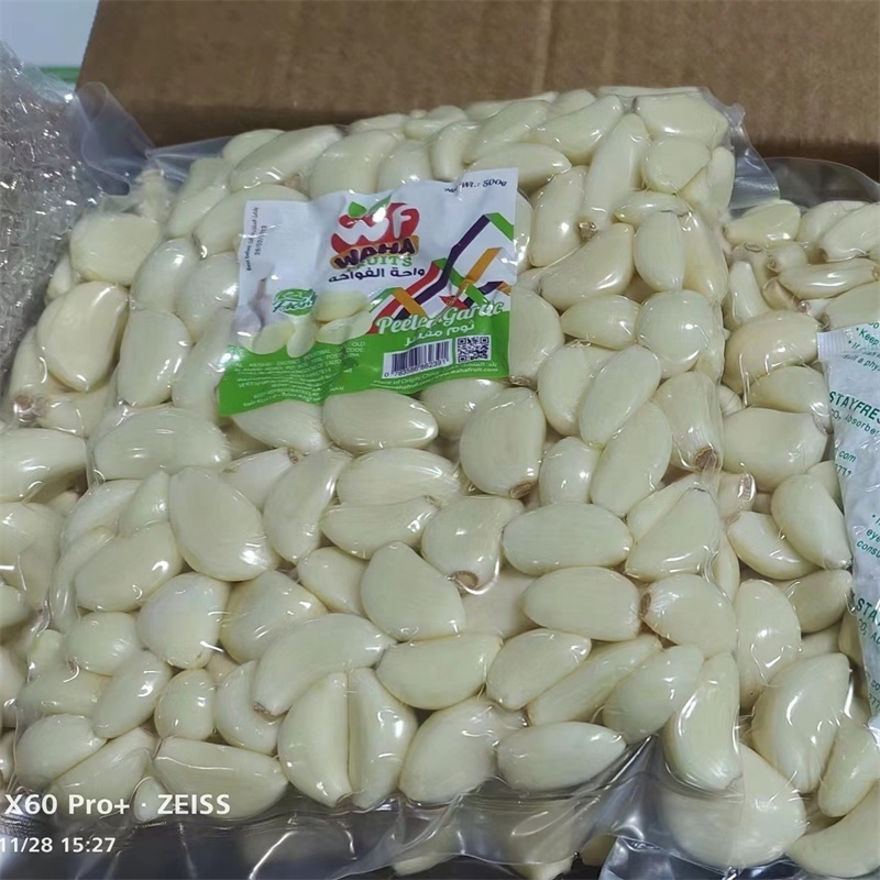 Chinese Fresh Peeled Garlic Cloves 2023 New Crop Peel Garlic Fresh For Wholesale With Low Price In China