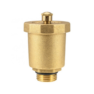 1/2" Screw Adjustable Automatic Pressure Relief Brass Air Vent Valve