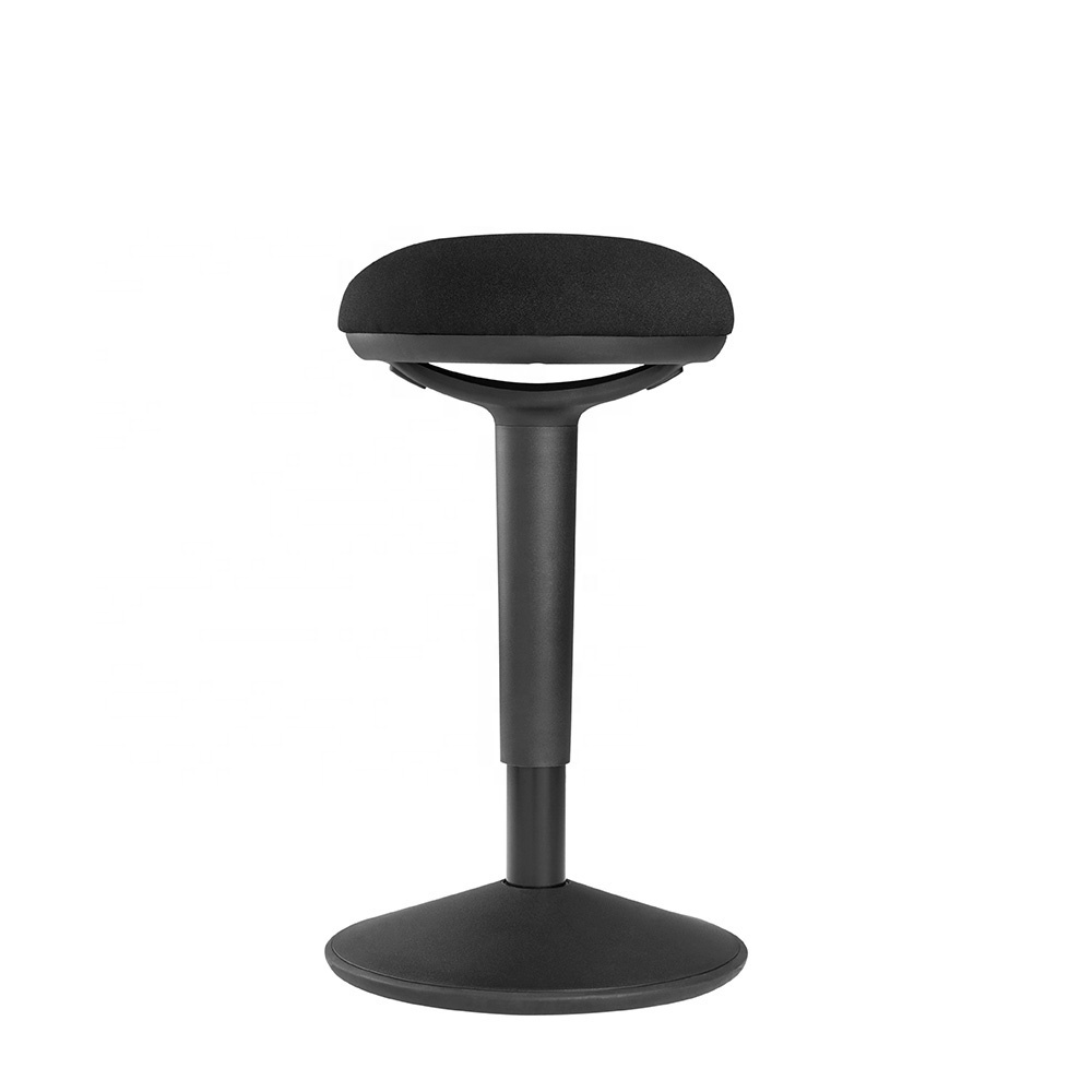 Ergonomic Height Adjustable Wobble Stool for Active Sitting